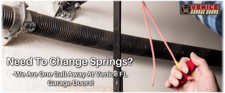 Broken Garage Door Spring Venice FL